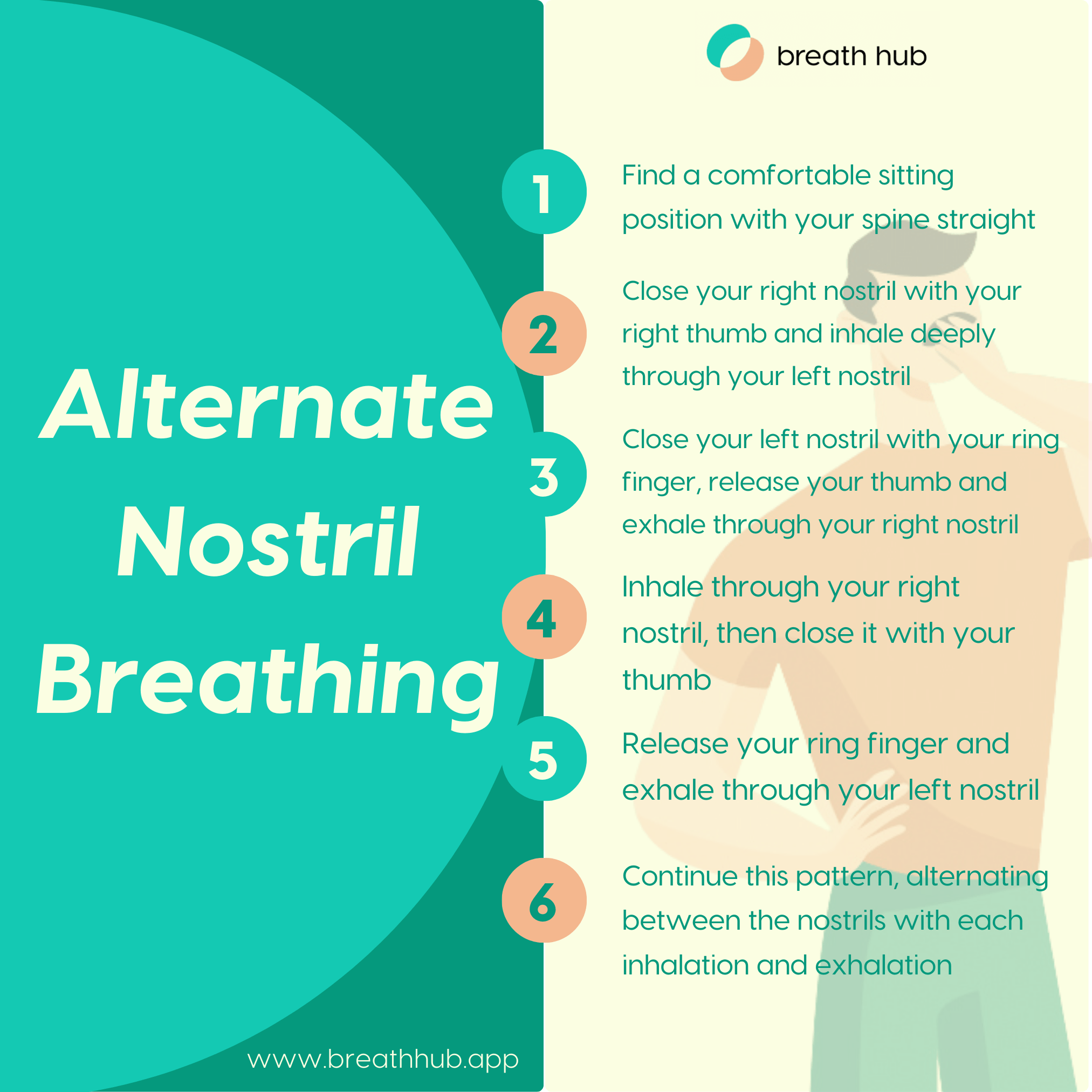How to Practice Alternate Nostril Breathing for Digital Detox? - Breath Hub